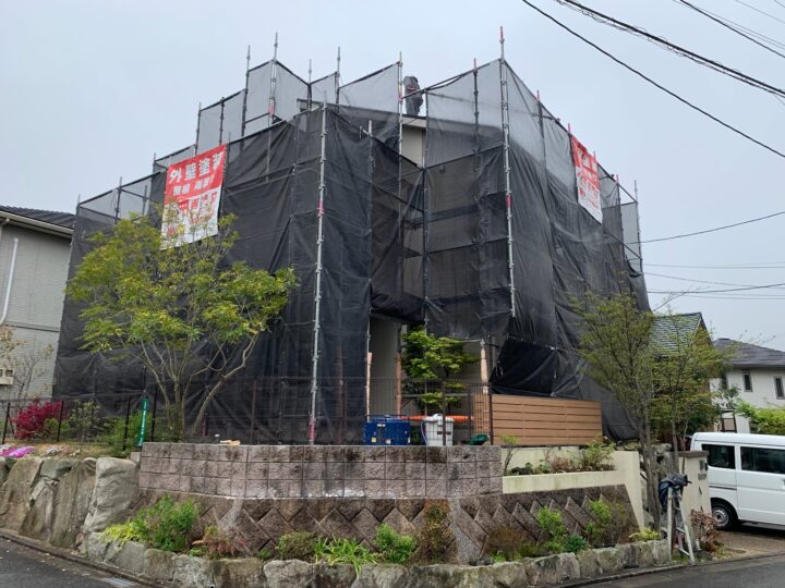 北九州市　小倉南区　Ｏ様邸　屋根・外壁塗装工事