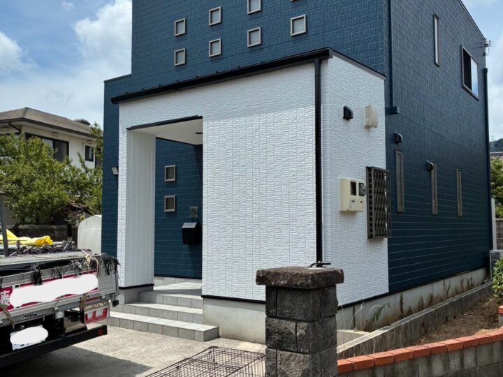京都郡 苅田町 K様邸 外壁塗装工事