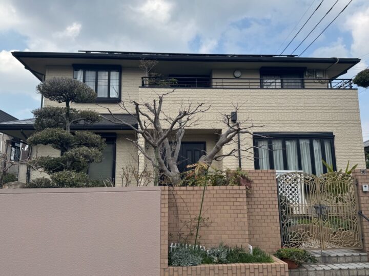 北九州市　小倉北区　Ｋ様邸　屋根・外壁塗装工事N